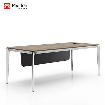 Meja Furnitur Kantor Modern untuk 4 Orang