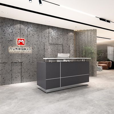 Beli Desain Sederhana Marmer Top Modern Furnitur Kantor Meja Resepsi online manufacture