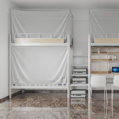 Beli Sekolah Angkatan Darat Kamar tidur Bunk Siswa tahan lama Metal Anak-anak Bunk Tempat tidur Dukungan kustomisasi online manufacture