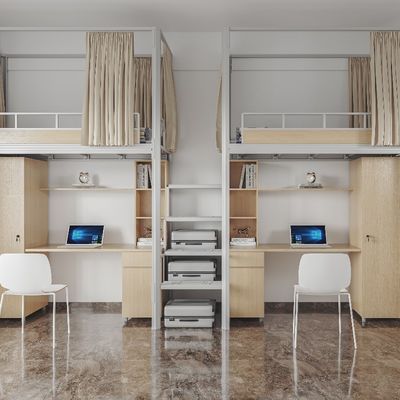 Beli Penggunaan ruang dan keamanan kuat tempat tidur ganda di bawah meja apartemen tempat tidur Dukungan kustomisasi online manufacture