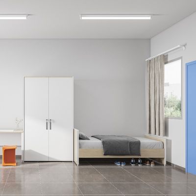 membeli Modern hemat ruang dan serbaguna tempat tidur siswa dengan Desk Support kustomisasi untuk furnitur apartemen online manufacture