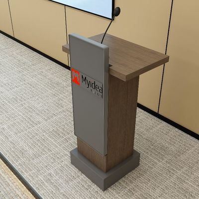 Beli Dukungan kustomisasi Podium Kompak Ketahanan Tinggi Ruang Konferensi Meja untuk Pertemuan Profesional online manufacture