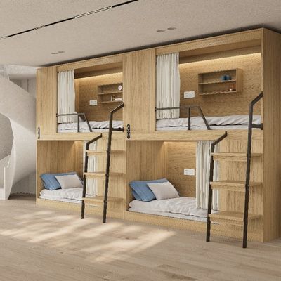Beli Dukungan kustomisasi Aman Firm And Stable Double-decker furnitur tempat tidur untuk semua mengelilingi apartemen modern online manufacture