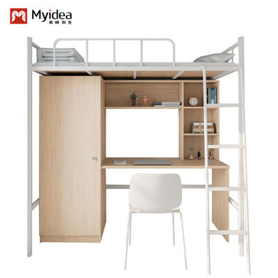Beli 4000 X 900 X 2120mm Rangka Metal Dewasa Tempat Tidur Bunk Dengan Dukungan Meja kustomisasi online manufacture