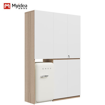 membeli Dukungan kustomisasi Lemari Kamar Tidur Modern dengan penyimpanan yang cukup dan gantung tongkat Furnitur Kayu Sederhana Mudah perakitan online manufacture