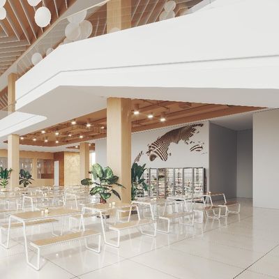 Beli Multifungsi Restoran Furnitur Terintegrasi Meja Dan Kursi Desain Of Myidea Dukungan kustomisasi online manufacture