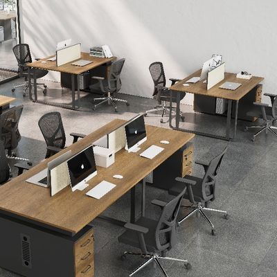 Beli Meja Kantor Modular Dua Orang Kombinasi dengan kustomisasi Fitur yang dapat diperluas dan Tiga Laci Belum ada ulasan online manufacture