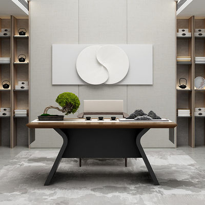 membeli Dukungan kustomisasi Meja Teh Kayu Mewah Modern Set Untuk Ruang Tamu Dan Kantor Warna Gelap Serbaguna Dengan Meja Kopi Gandum Kayu online manufacture