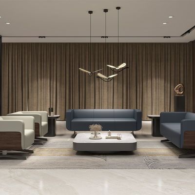 Beli Dukungan kustomisasi Nordic Minimalisme Kulit Sofa Set Kantor Kamar Tidur Desain Bagian Tradisional Kaki Logam Single Triple Seat Sofa online manufacture
