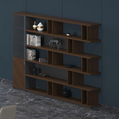 Beli Kontemporer Kantor Bos Arsip Kabinet Modern Dukungan kustomisasi Desain Kayu / Logam / Plastik Penyimpanan Rumah Panel kaca kantor online manufacture