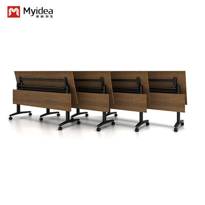 Beli Dark Series Desain Dukungan kustomisasi Desk Kantor Movable Folding Ruang Latihan Besar Furnitur Modular Gaya Papan Kayu Kantor Homeschool online manufacture