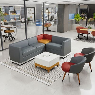 Beli Sofa Kantor Sudut Kecil yang Kreatif dan Santai, Area Penerimaan dan Istirahat Sederhana dan Modern, Cocok untuk Pertemuan Tamu, Lembaga Pelatihan, dan Stan online manufacture