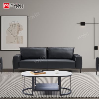 Beli Guangzhou Furniture Hotel Sofa Desain Modern Kulit Kantor Kantor Hotel ruang tamu Modular Modular Sofa online manufacture