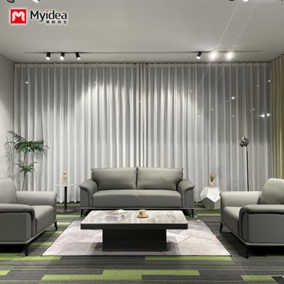 Beli Sofa Kantor Modern Bisnis Sederhana Resepsi, Negosiasi dan Area Resepsi, Sofa Kantor Kecil, Komplek Meja Kopi online manufacture