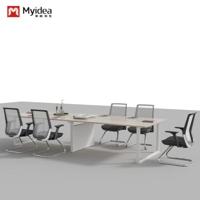 Beli Meja Konferensi Berwarna Terang Pabrik Sumber Foshan Meja Negosiasi Penerimaan Bisnis Besar Furnitur Kantor online manufacture