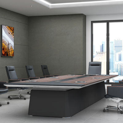 Beli Meja Konferensi, Ruang Rapat, Meja Kantor, Kantor Negosiasi Bisnis Sederhana dan Modern, Meja Besar dan Panjang Mendukung Kustomisasi online manufacture