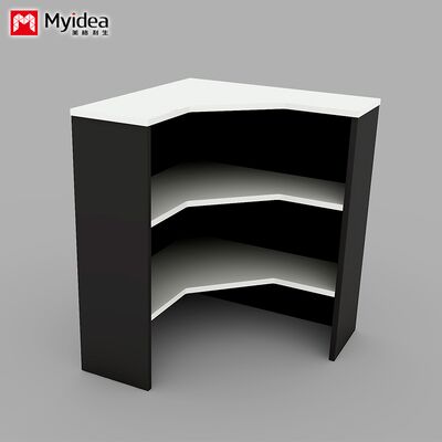 Foshan Irregular Document Storage Cabinet, Office Corner Shelf, Customizable Color