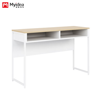 Myidea Steel Legged Desk and Computer Desk Suitable for Apartments, Dormitories, Hotels, Homestays