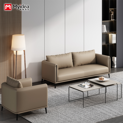 Beli Sofa Kantor Modern, Resepsi Modern, Resepsi Bisnis, Negosiasi, Ruang Renang, Sofa Kulit, Kombinasi Meja Kopi online manufacture