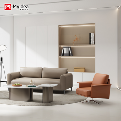 Beli Sofa Bisnis Modern Mewah Hotel Clubhouse Apartemen Lobi Perusahaan Bisnis Tiga Orang Sofa Tunggal Perabot Kantor online manufacture