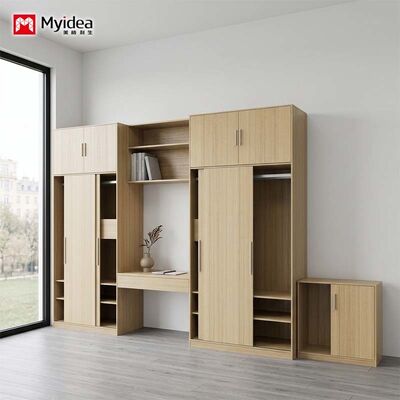 Beli Unit Kombo Lemari Pakaian & Meja – Desain 2-in-1 Hemat Tempat dengan Papan Ramah Lingkungan, Cocok untuk Apartemen dan Hotel online manufacture