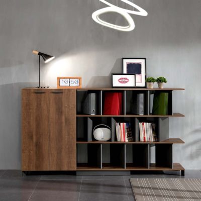 Kapasitas besar Kabinet Arsip yang Bisa Dikunci, Rak Buku Berlapis Terbuka, Kabinet penyimpanan Data Kantor