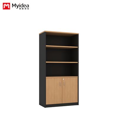 Perusahaan Informasi Penyimpanan Arsip Lemari, Kantor Lockable File High Cabinet, Dekorasi Display Cabinet