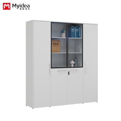 Unique File Cabinet Kantor Foshan Pabrik Direct Supply Kunci lemari dengan kunci pintu kaca Lemari Arsip